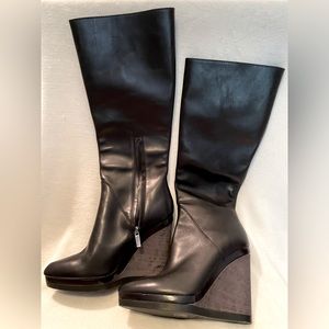 Black Calvin Klein boots